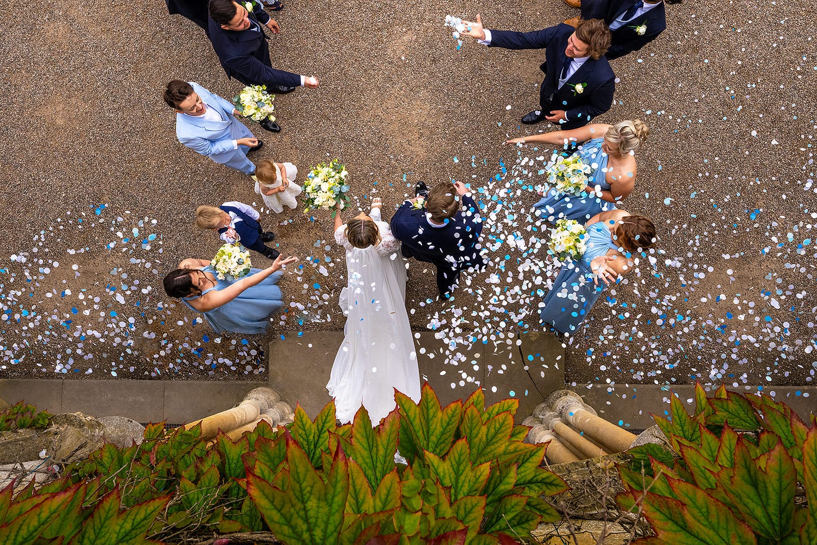Confetti at Manor By The Lake
